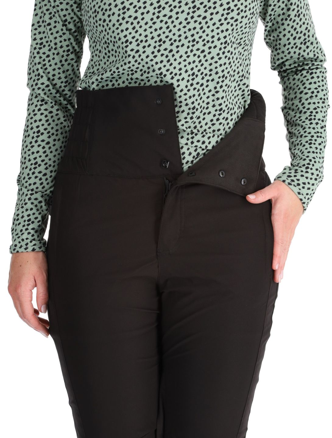 O'Neill, Total Disorder Slim Snow pantaloni da sci donna Black Out nero 