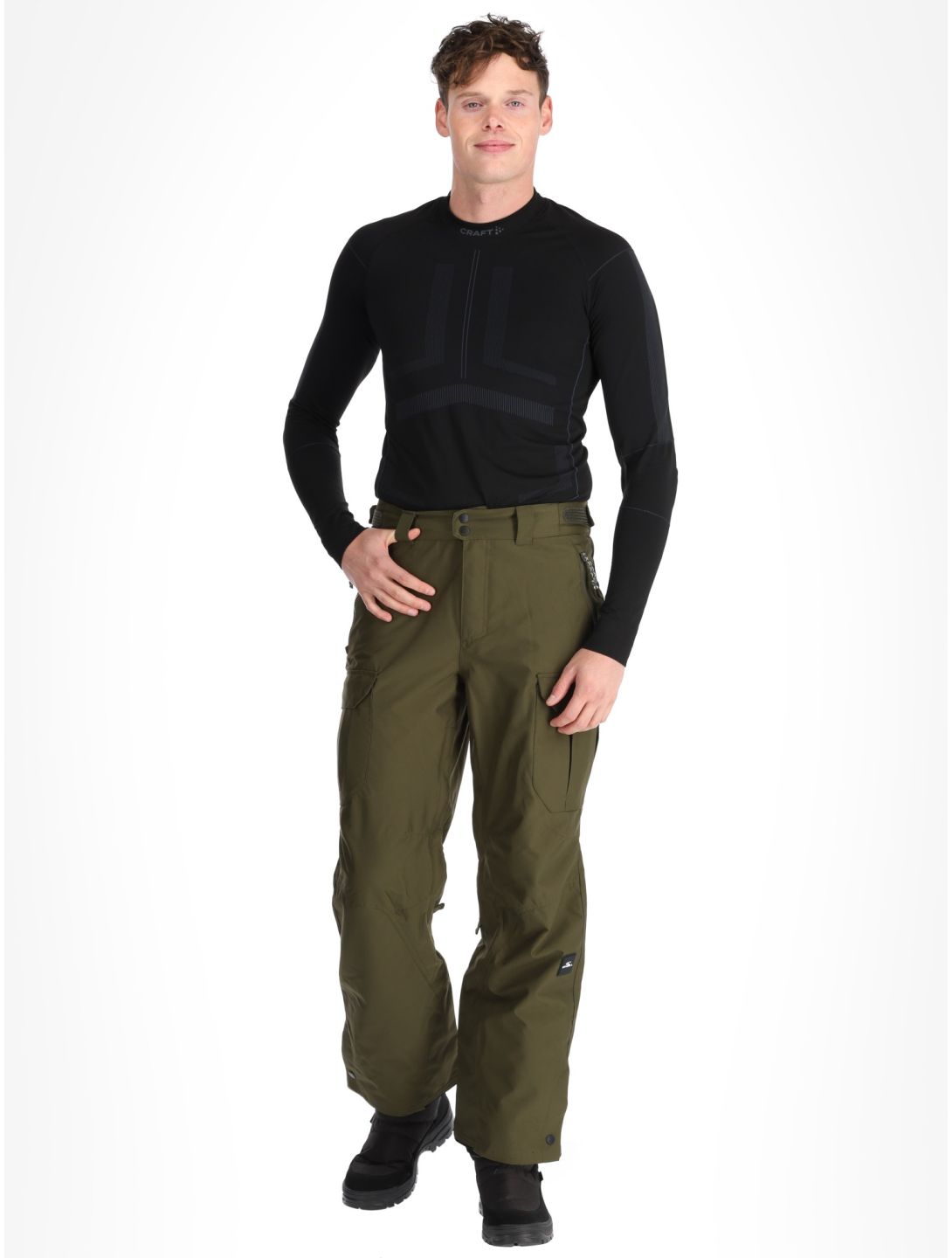 O'Neill, Utility Regular Snow pantaloni da sci uomo Forest Night verde 