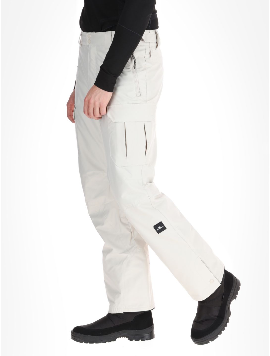 O'Neill, Utility Regular Snow pantaloni da sci uomo Atmosphere bianco 