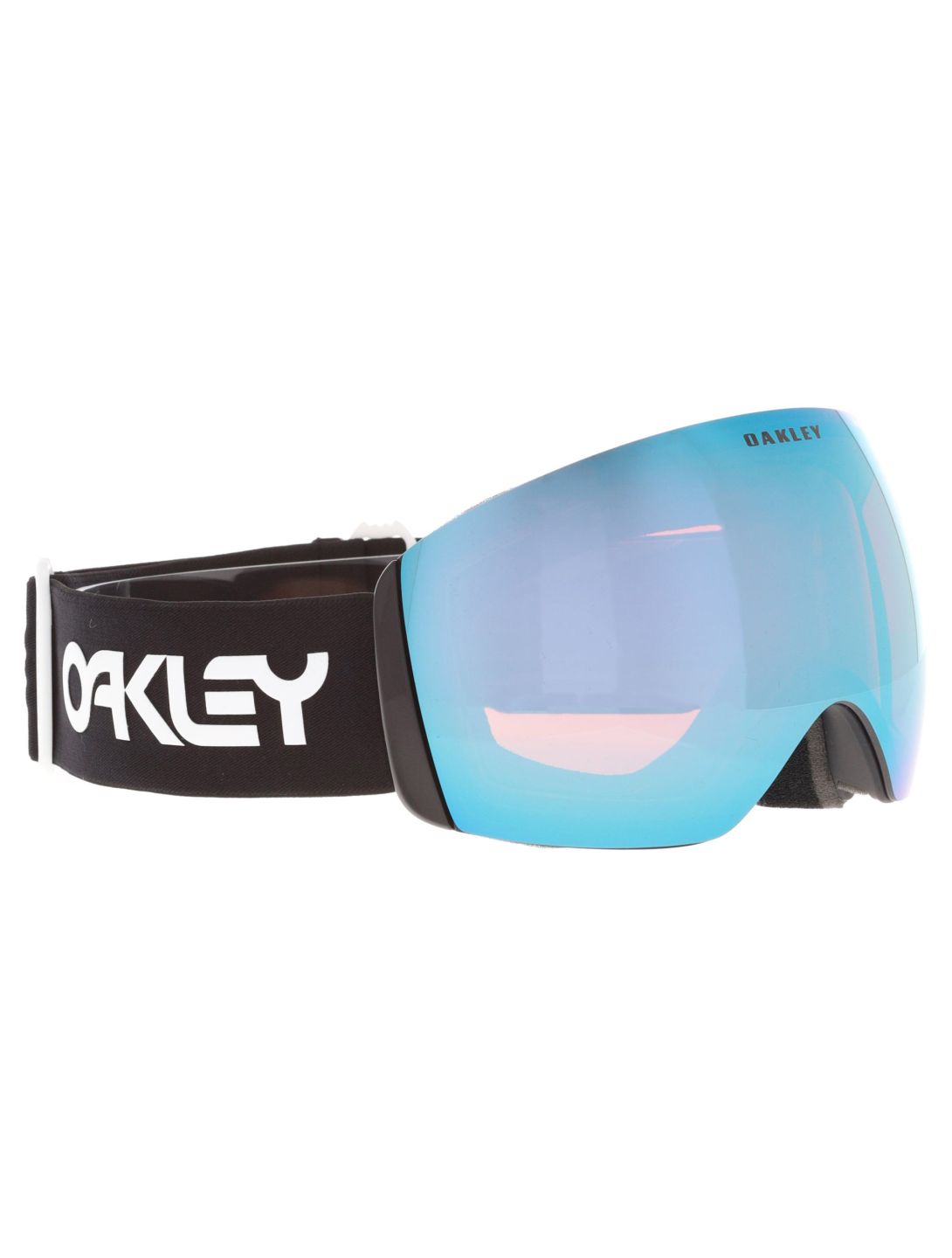 Oakley, Flight Deck L mascherina da sci unisex Factory Pilot Black - Prizm Sapphire Iridium bianco, nero 