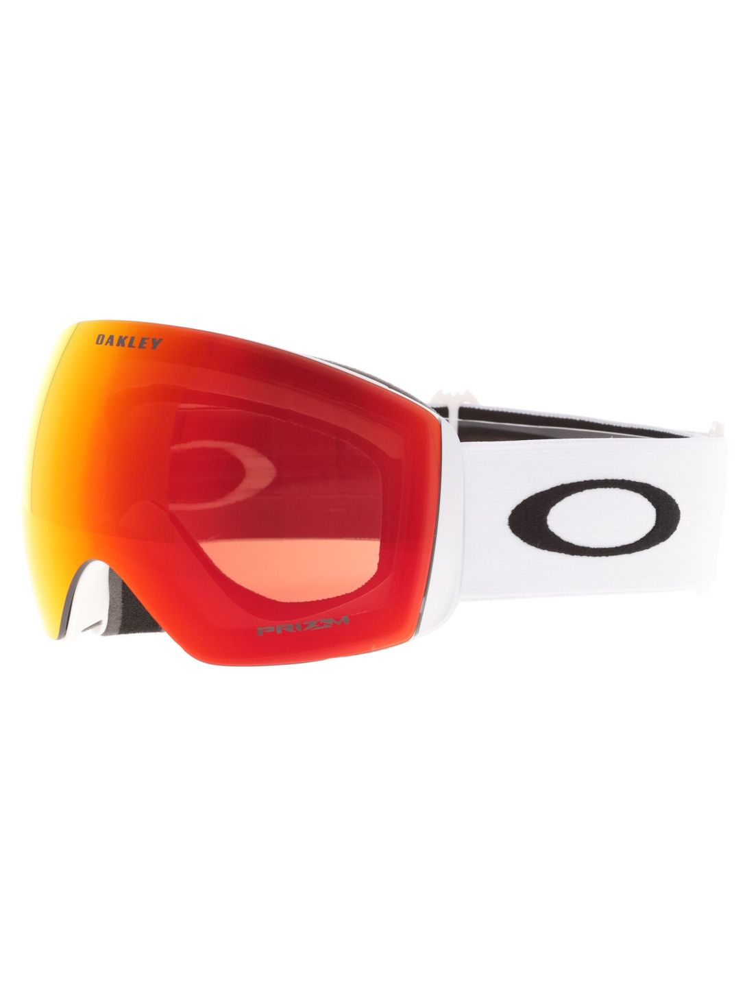 Mascherina da sci Flight Deck L da Uomo di Oakley in Rosso