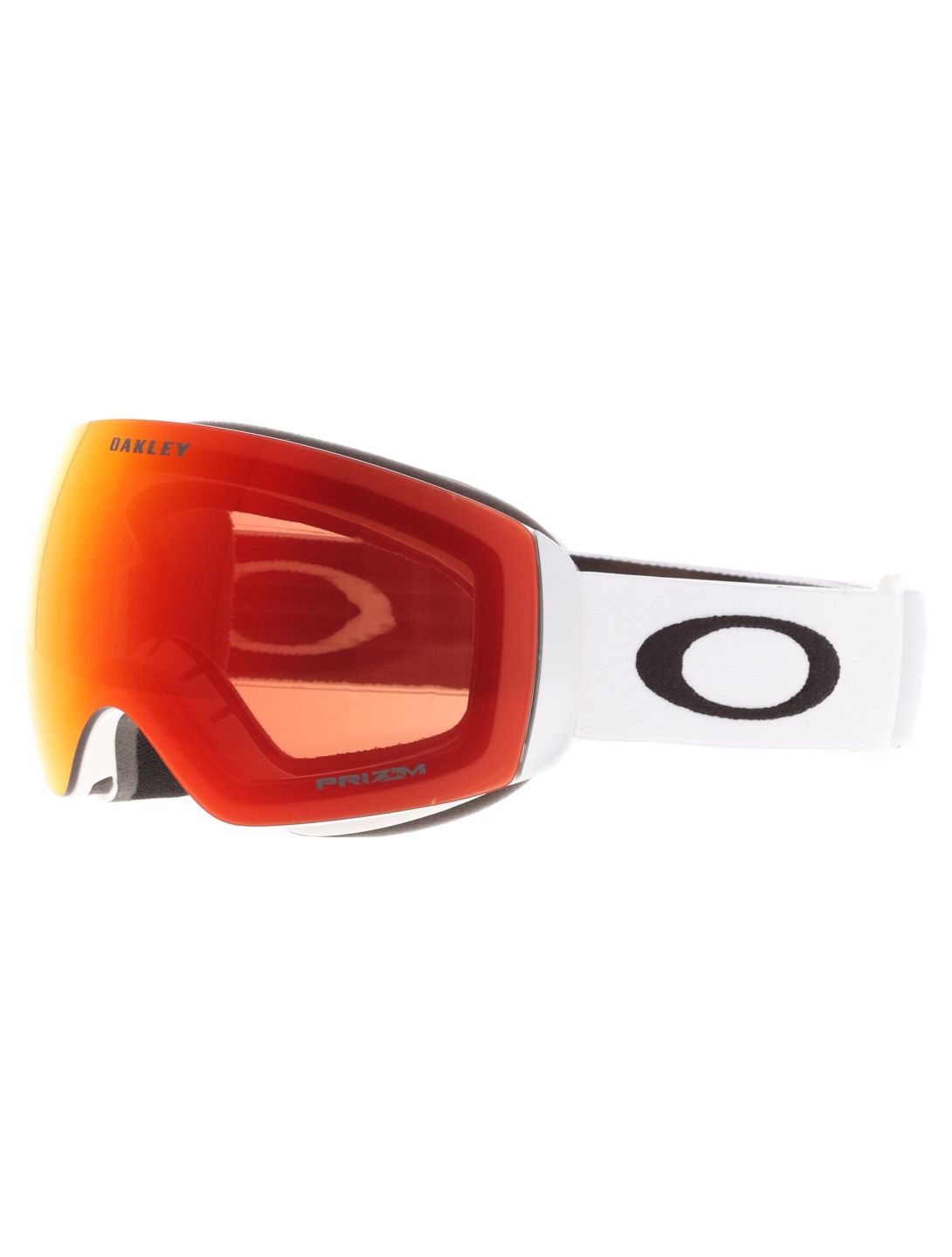 Oakley, Flight Deck M mascherina da sci unisex Matte White - Prizm Torch Iridium bianco 