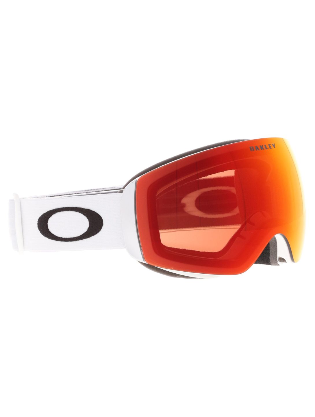 Oakley, Flight Deck M mascherina da sci unisex Matte White - Prizm Torch Iridium bianco 