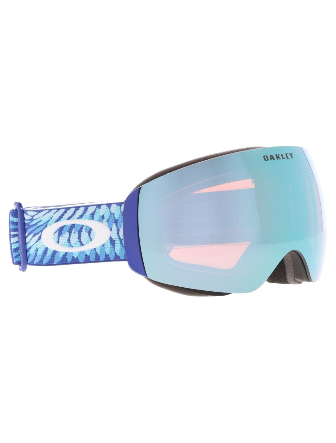 Oakley, Flight Deck M mascherina da sci unisex Mikaela Siffrin Signature - Prizm Snow Sapphire Iridium blu 