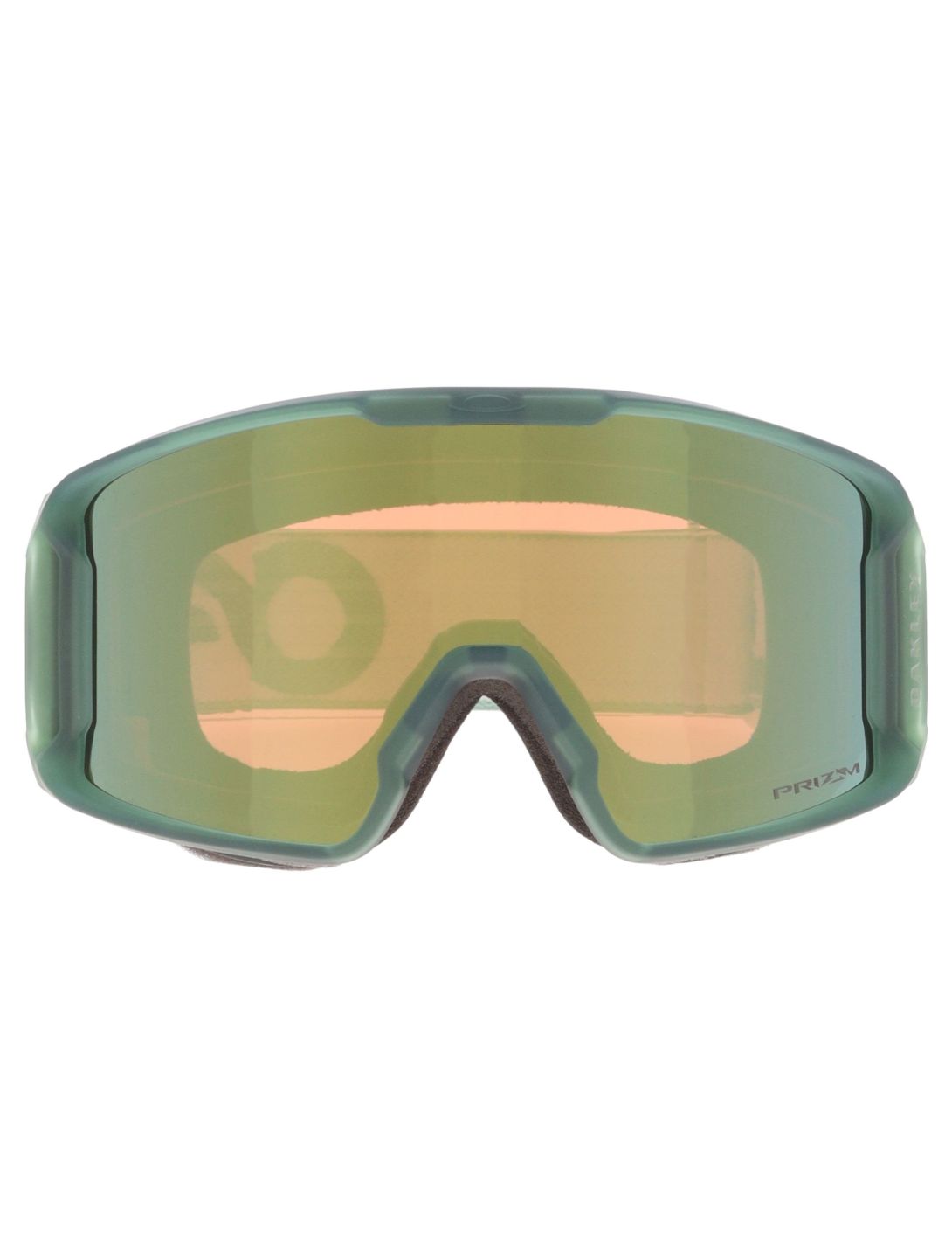 Oakley, Line Miner M mascherina da sci unisex Matte B1B Jade - Prizm Sage Gold Iridium verde 