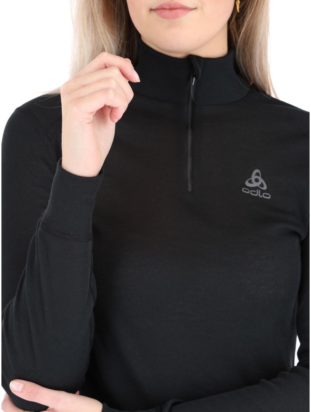 Odlo, Active Warm Eco maglione donna Black nero 