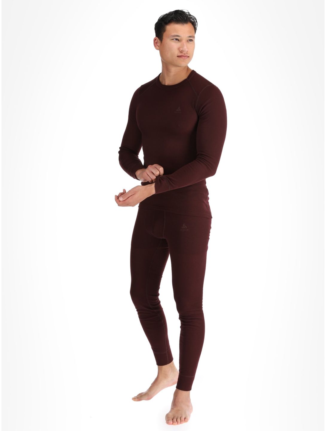 Odlo, Active Warm Eco maglia termica uomo Fudge viola 