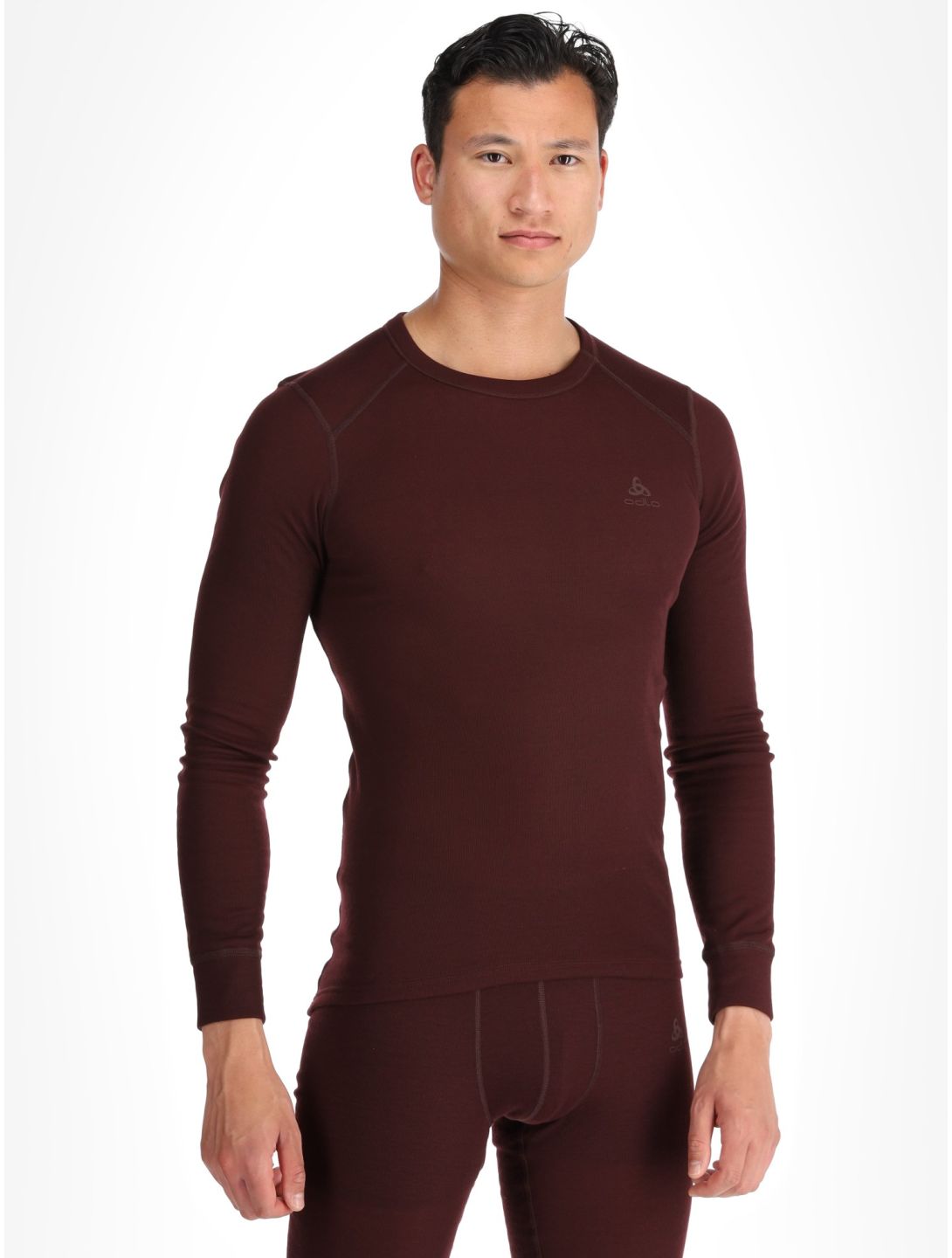 Odlo, Active Warm Eco maglia termica uomo Fudge viola 