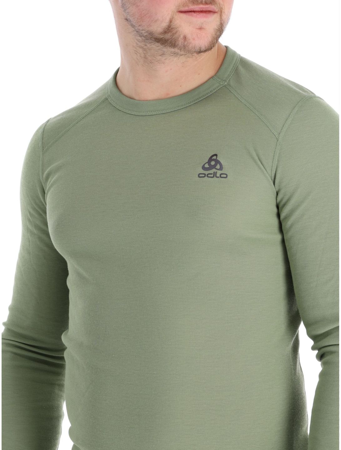 Odlo, Active Warm Eco maglia termica uomo Matte Green verde 