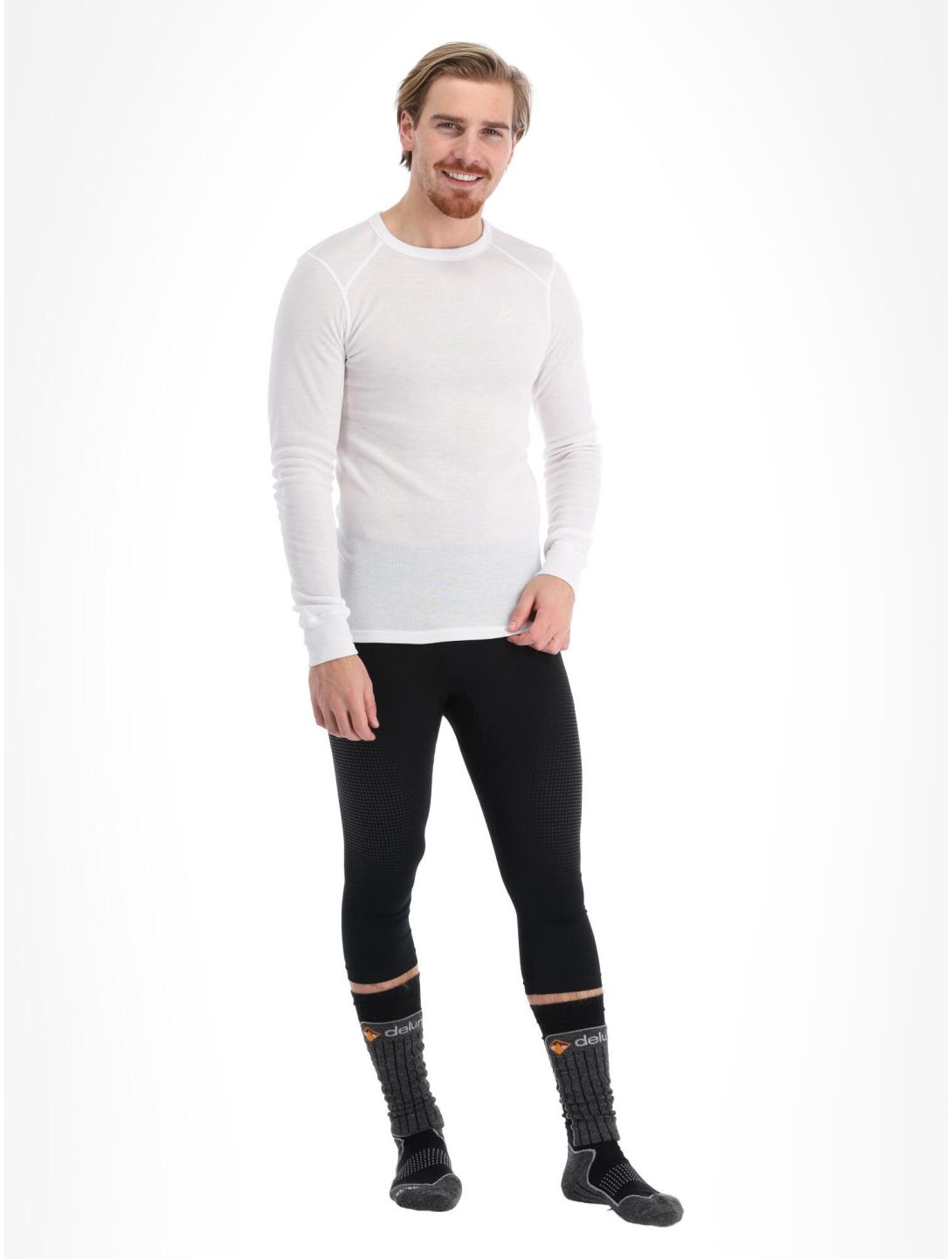 Odlo, Active Warm Eco maglia termica uomo White bianco 