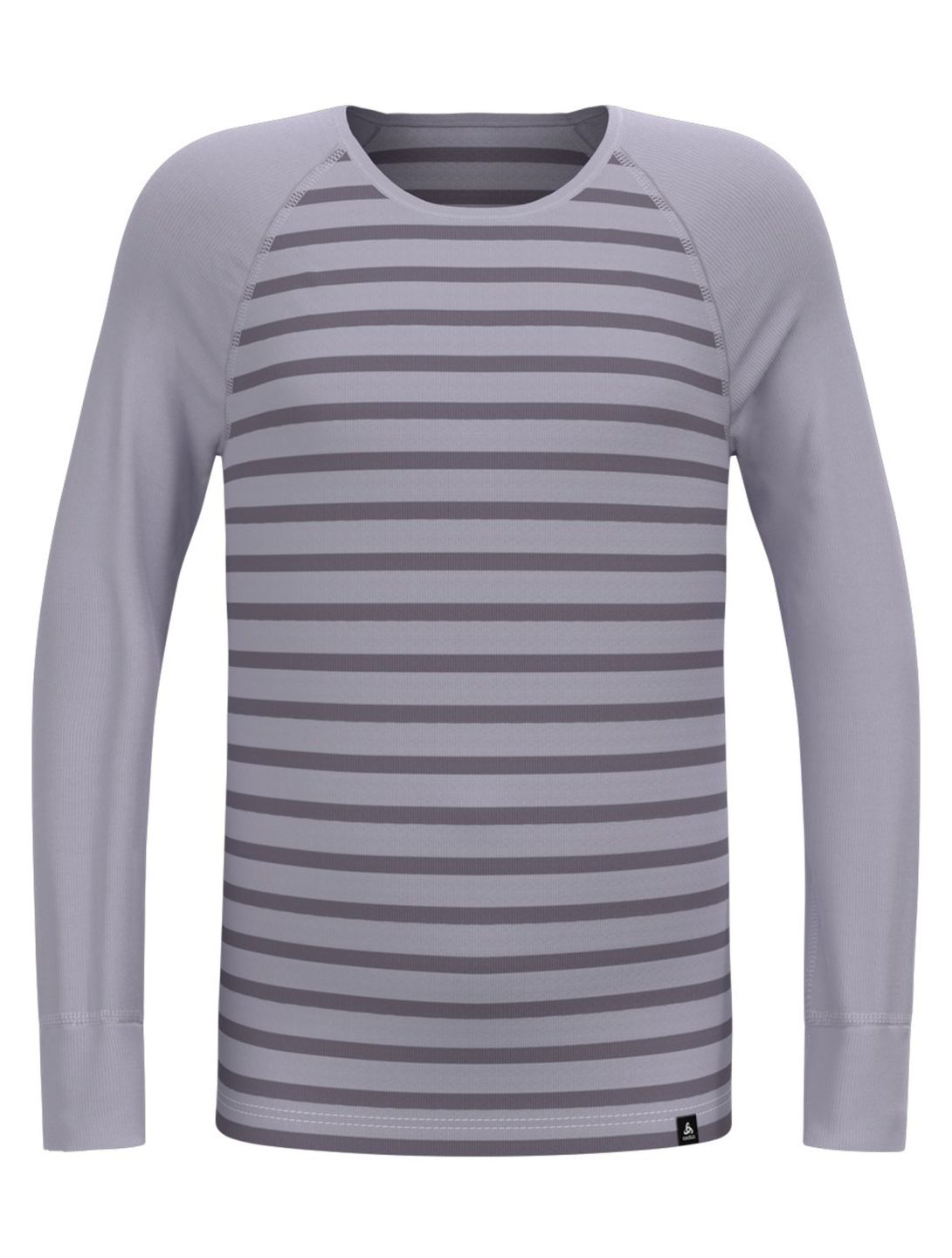 Odlo, Active Warm Eco maglia termica bambino Misty Lilac - Gray Ridge grigio, rosa 