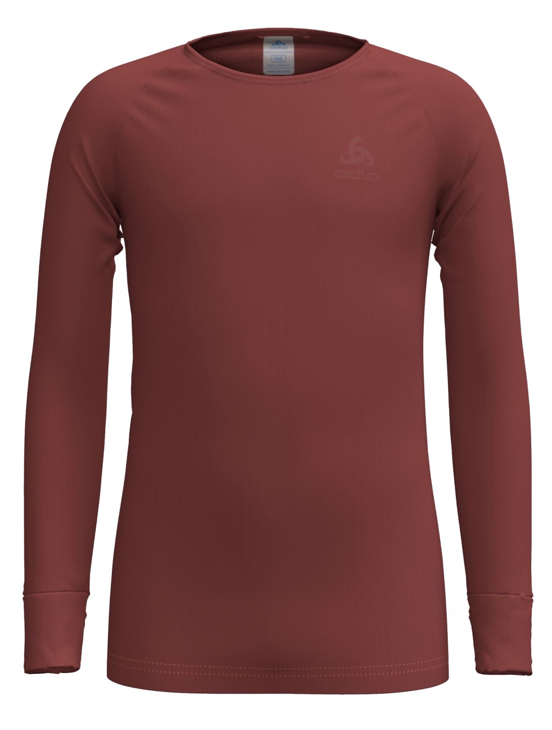 Odlo, Active Warm Eco maglia termica bambino Spiced Apple borgogna 