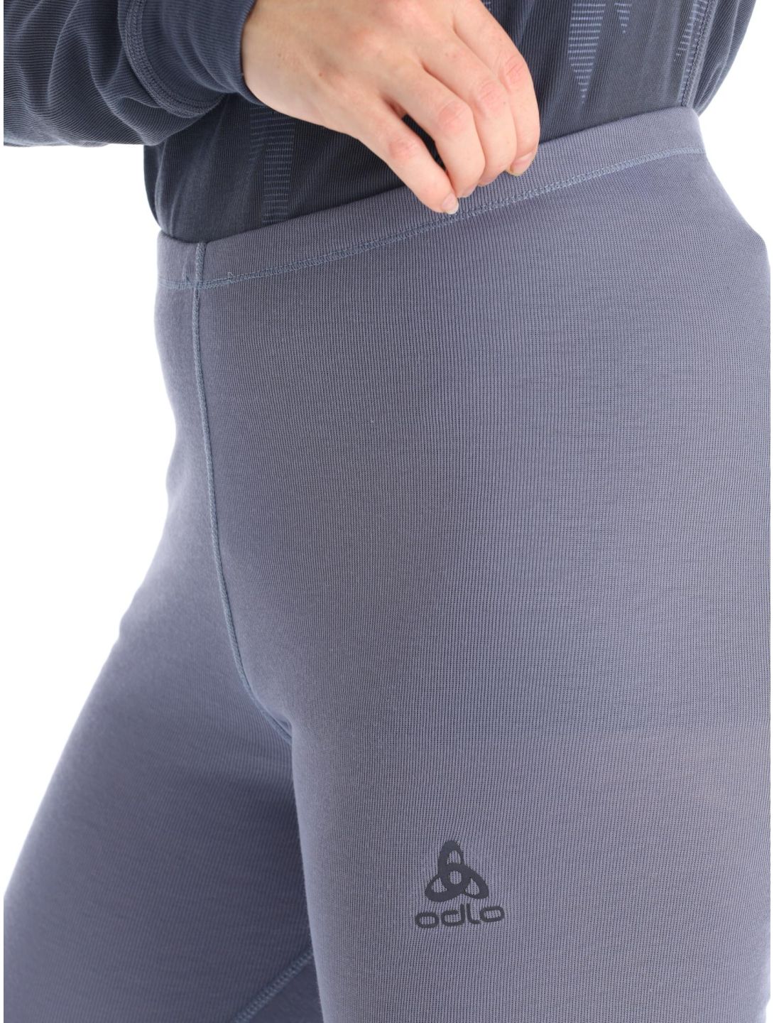 Odlo, Active Warm Eco pantaloni termici donna Folkstone Gray grigio 