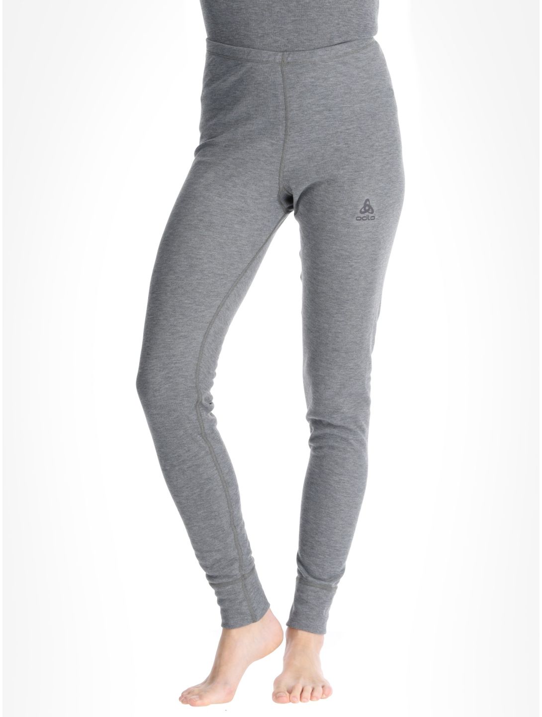 Odlo, Active Warm Eco pantaloni termici donna Odlo Steel Grey Melange grigio 