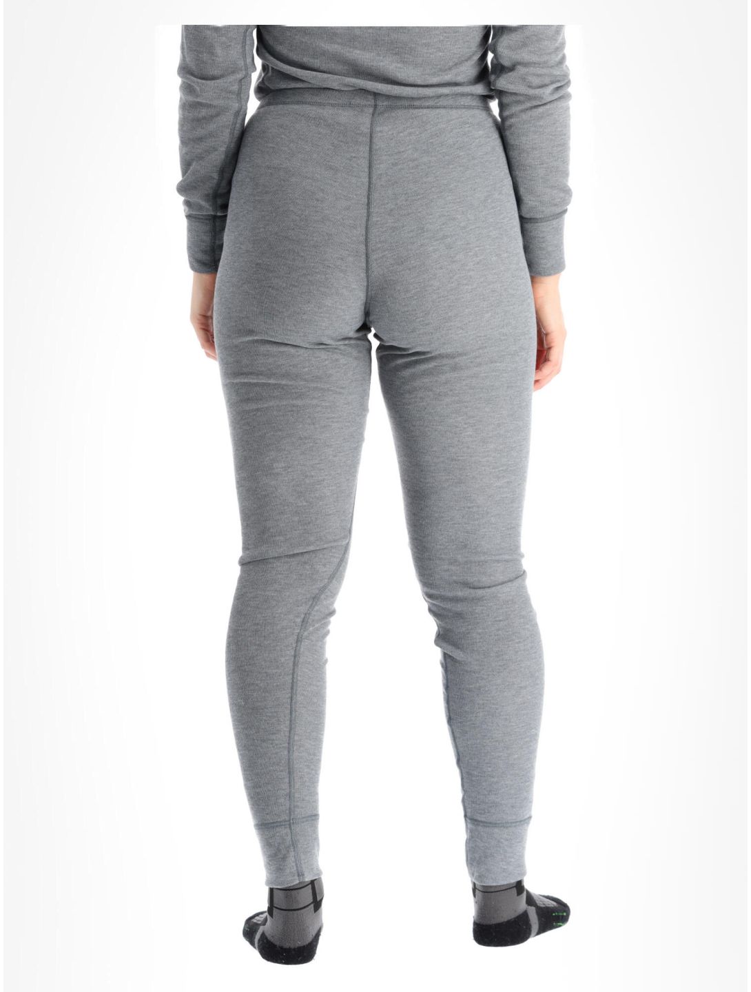 Odlo, Active Warm Eco pantaloni termici donna Odlo Steel Grey Melange grigio 