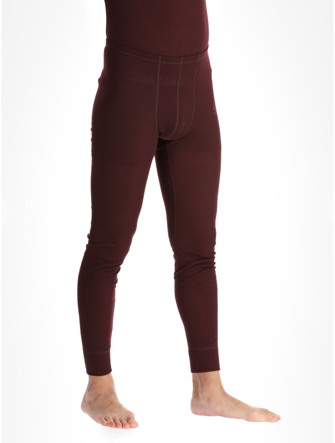 Odlo, Active Warm Eco pantaloni termici uomo Fudge viola 