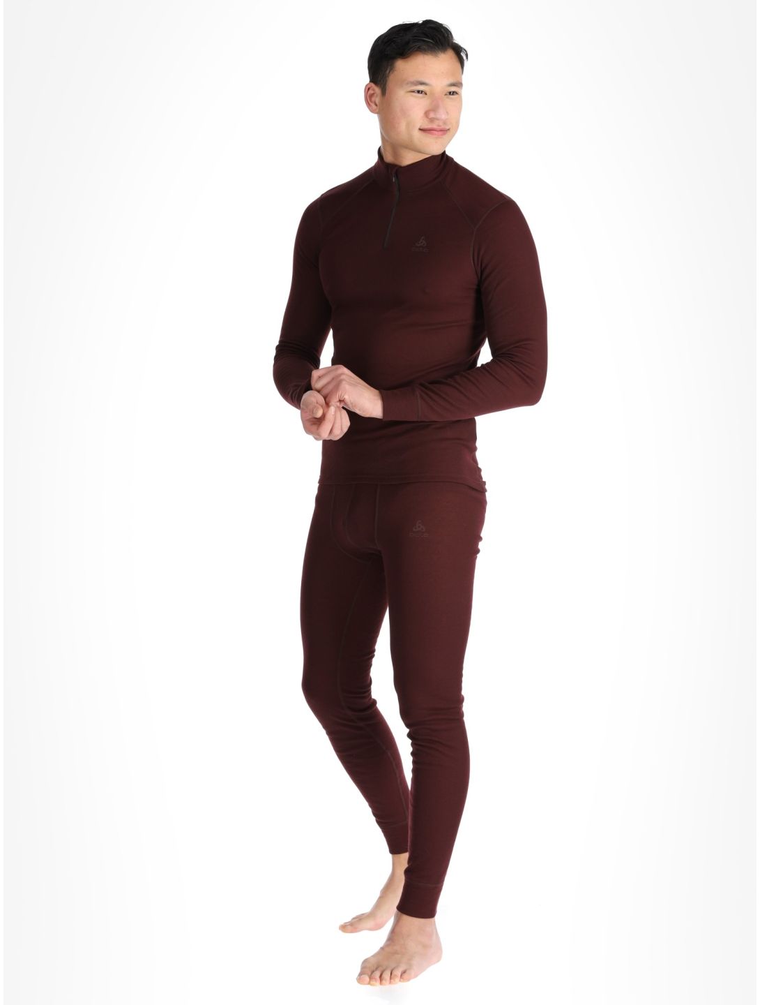 Odlo, Active Warm Eco maglione uomo Fudge viola 