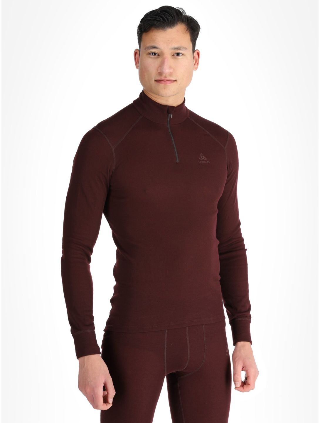 Odlo, Active Warm Eco maglione uomo Fudge viola 