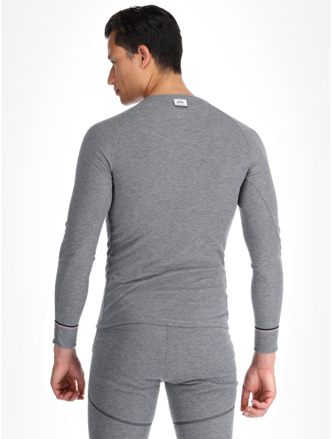 Odlo, Active Warm Originals maglia termica uomo Odlo Steel Grey Melange grigio 