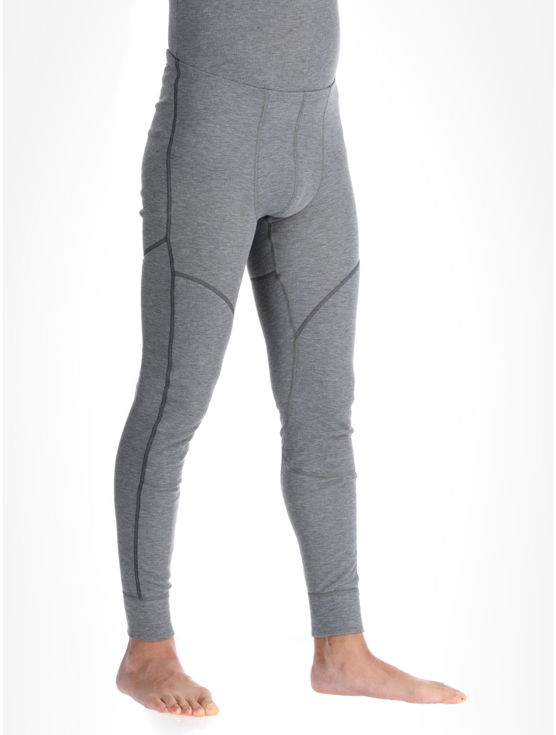 Odlo, Active X-Warm Eco pantaloni termici uomo Odlo Steel Grey Melange grigio 