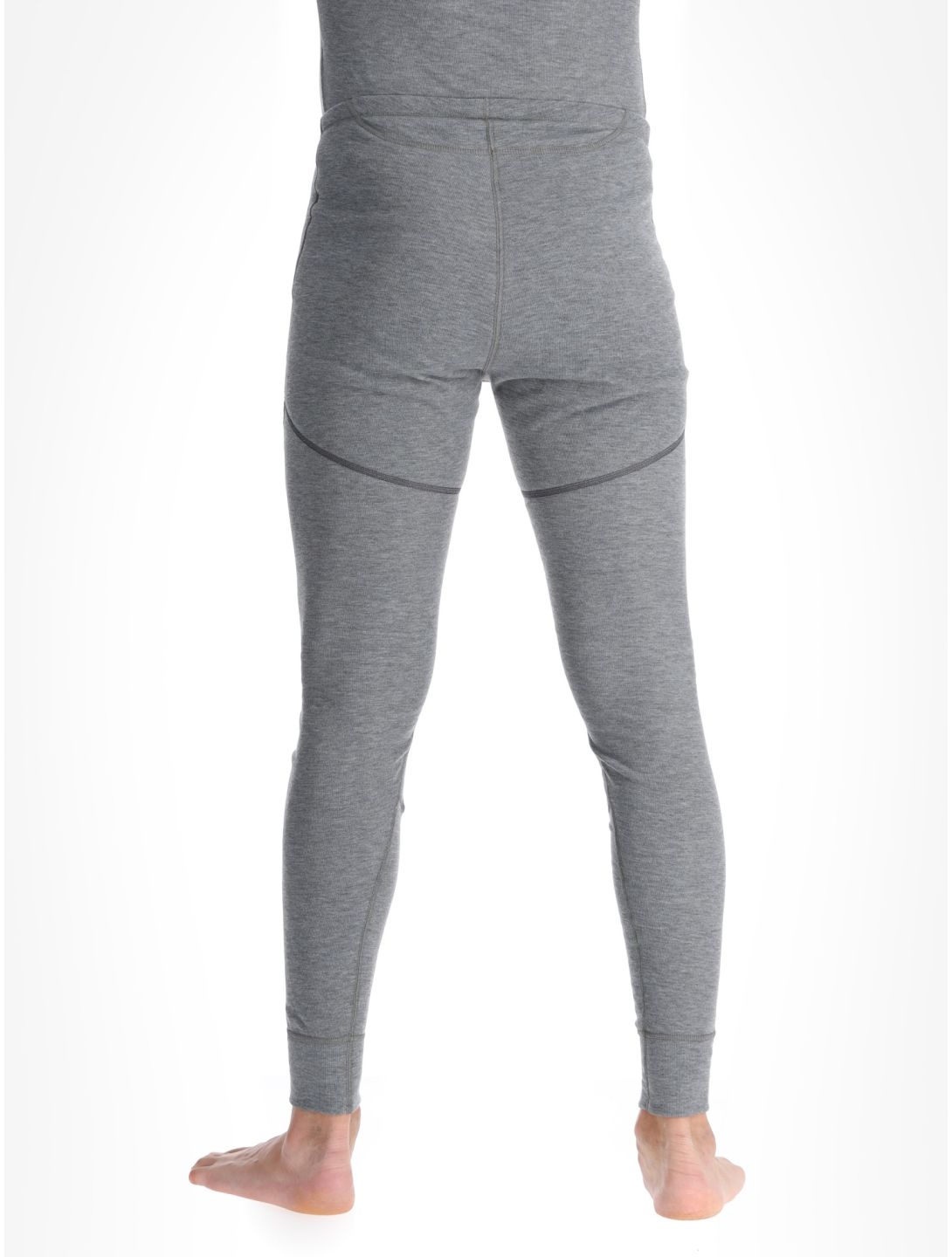 Odlo, Active X-Warm Eco pantaloni termici uomo Odlo Steel Grey Melange grigio 