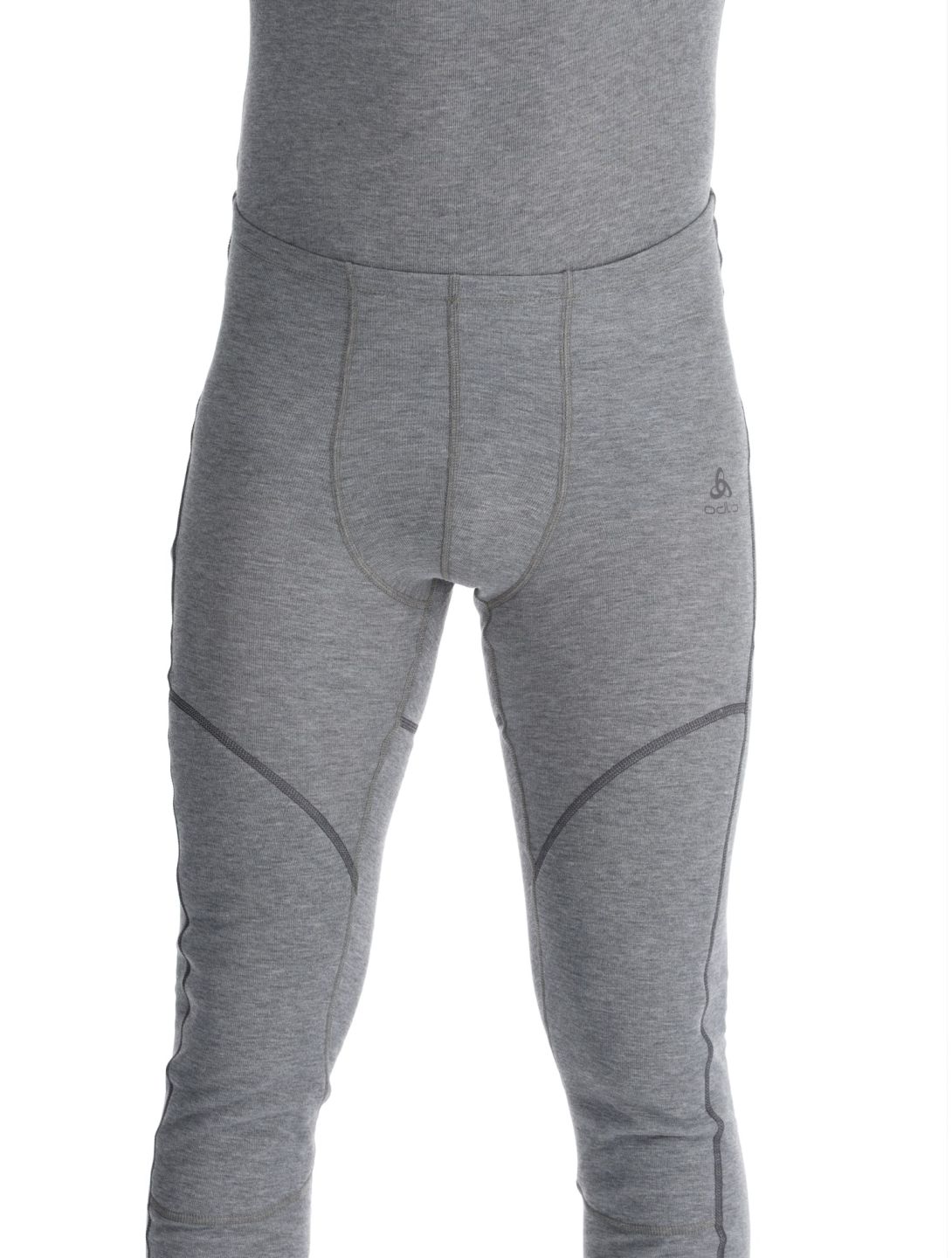 Odlo, Active X-Warm Eco pantaloni termici uomo Odlo Steel Grey Melange grigio 