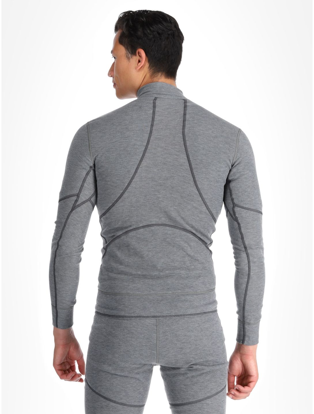 Odlo, Active X-Warm maglione uomo Odlo Steel Grey Melange grigio 