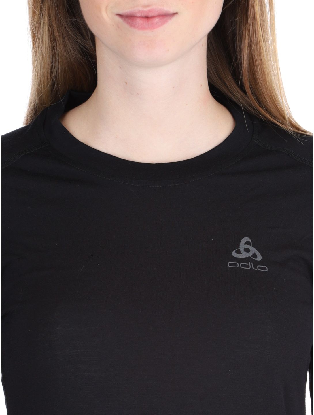 Odlo, Merino 160 maglia termica donna Black nero 