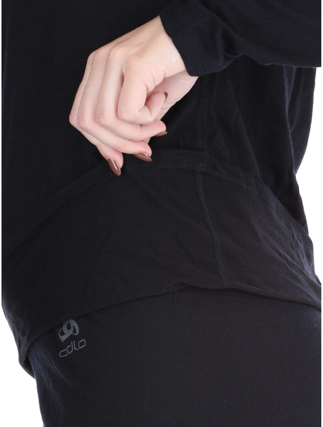 Odlo, Merino 160 maglia termica donna Black nero 