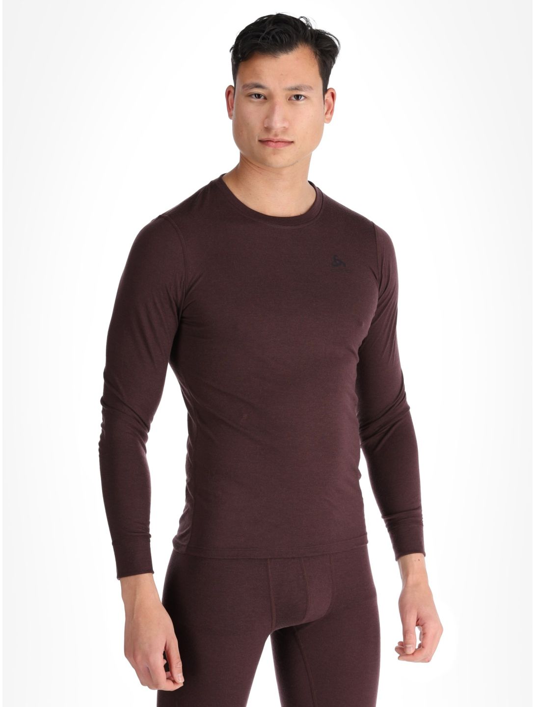 Odlo, Merino 200 maglia termica uomo Fudge viola 