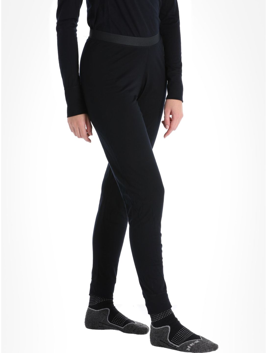 Odlo, Merino 200 pantaloni termici donna Black nero 