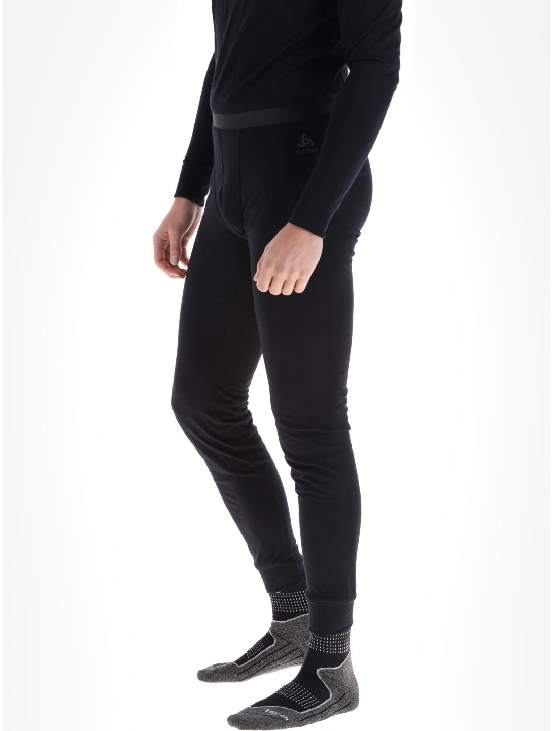 Odlo, Merino 200 pantaloni termici uomo Black nero 