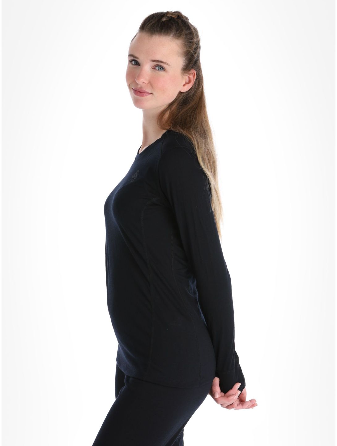 Odlo, Merino 200 maglia termica donna Black nero 