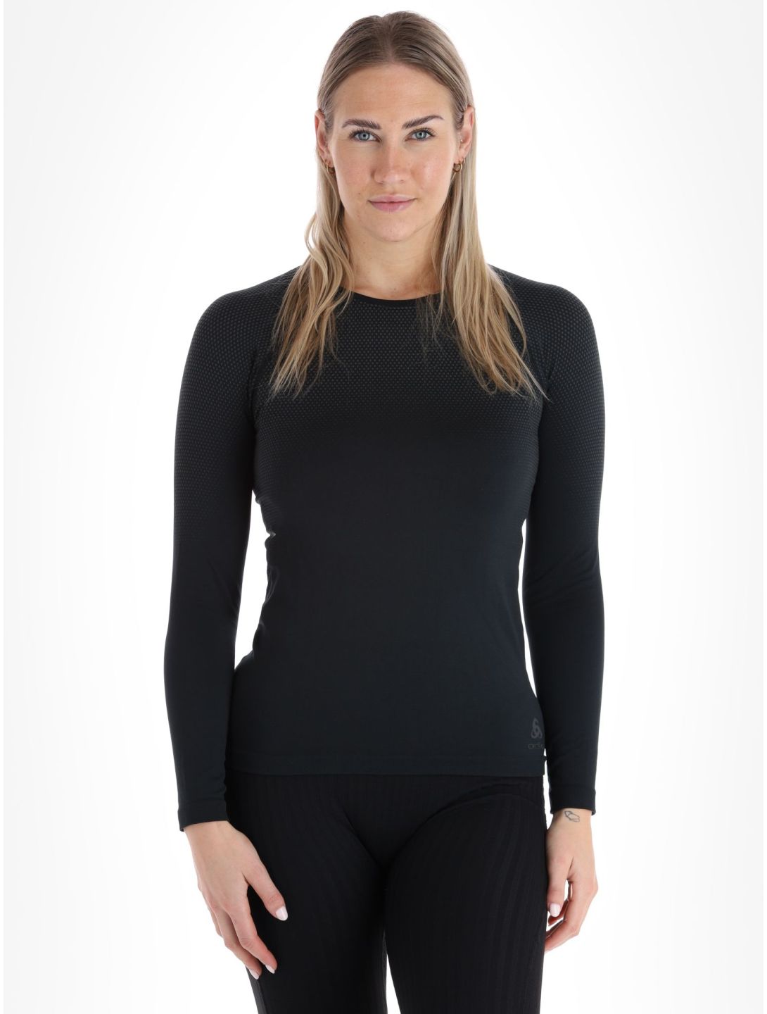 Odlo, Perfomance Light Eco maglia termica donna Black nero 