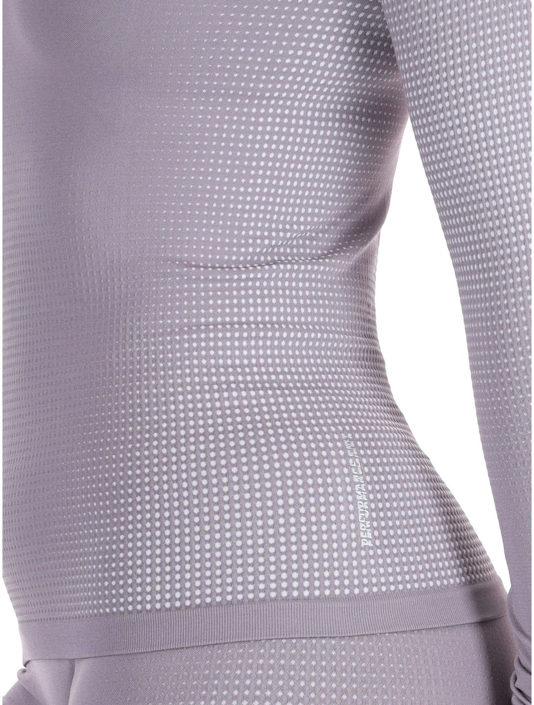 Odlo, Perfomance Warm Eco maglia termica donna Gray Ridge grigio 