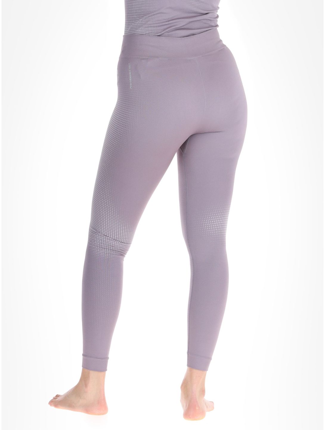 Odlo, Perfomance Warm Eco pantaloni termici donna Gray Ridge grigio 