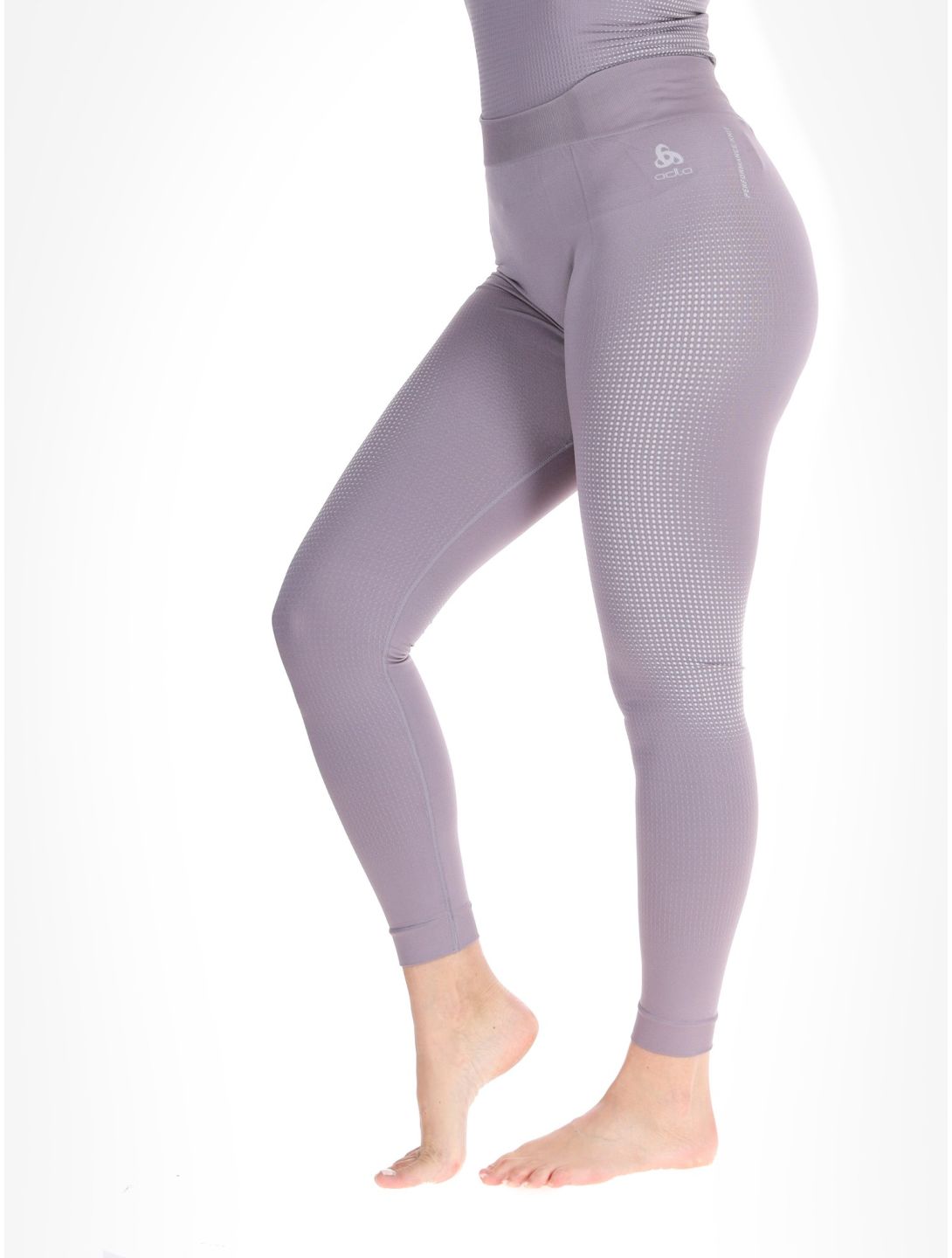 Odlo, Perfomance Warm Eco pantaloni termici donna Gray Ridge grigio 