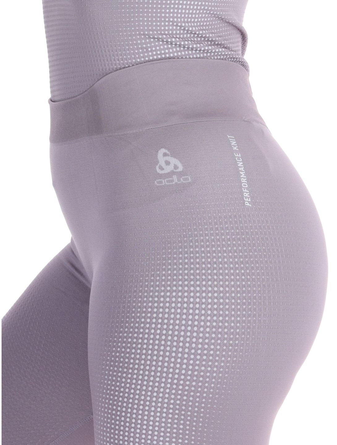 Odlo, Perfomance Warm Eco pantaloni termici donna Gray Ridge grigio 