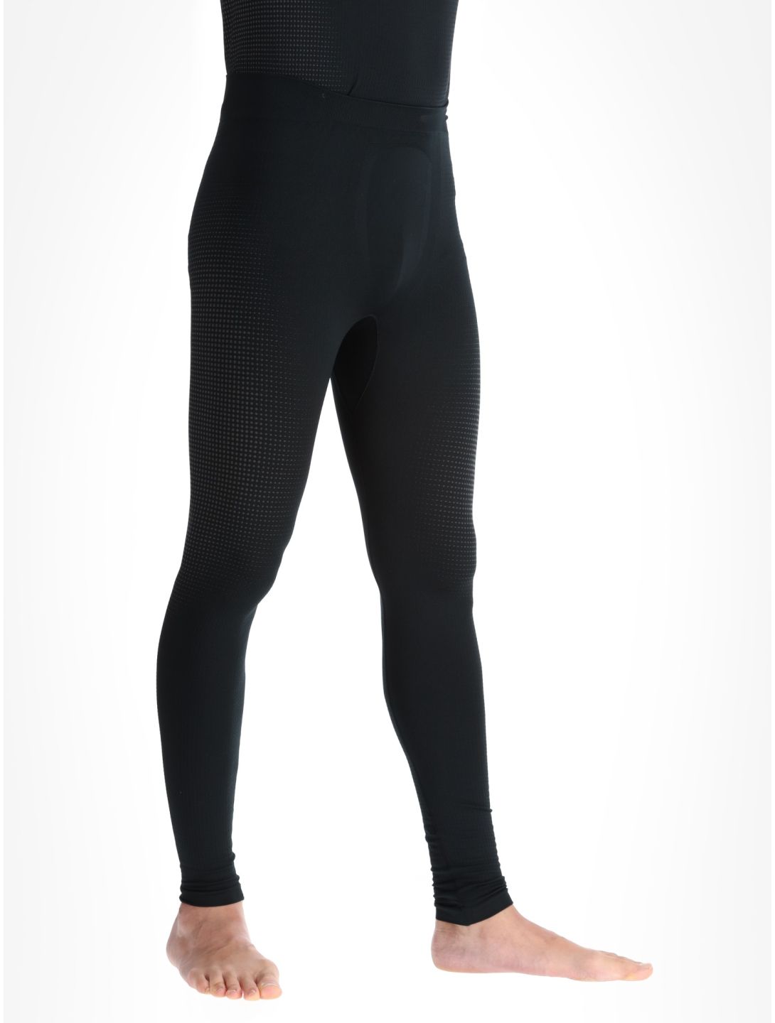 Odlo, Perfomance Warm Eco pantaloni termici uomo Black - Odlo Graphite Grey grigio, nero 