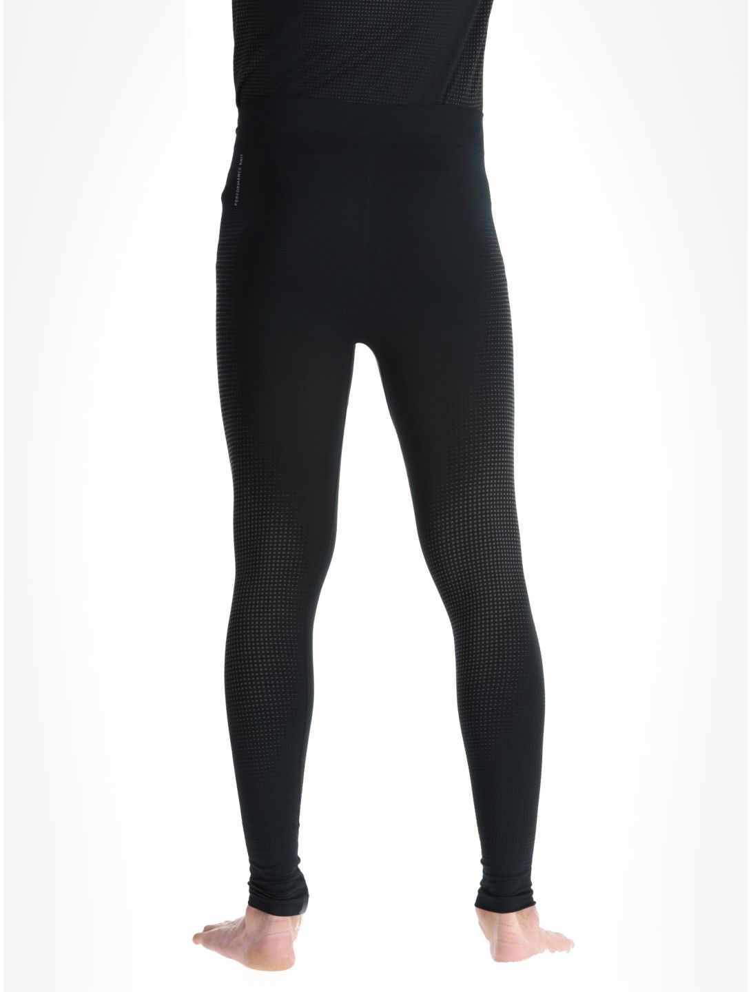 Odlo, Perfomance Warm Eco pantaloni termici uomo Black - Odlo Graphite Grey grigio, nero 