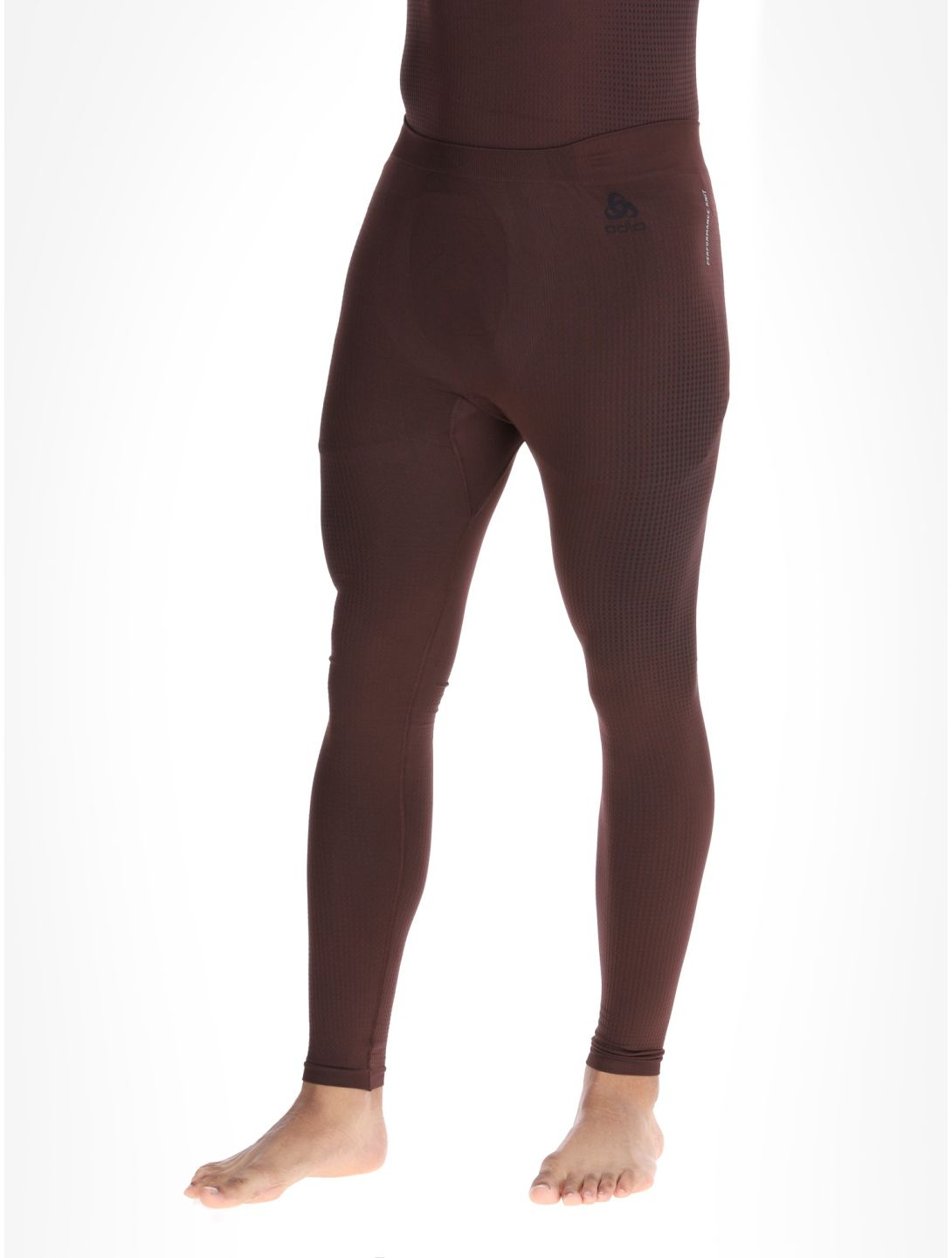 Odlo, Perfomance Warm Eco pantaloni termici uomo Fudge viola 