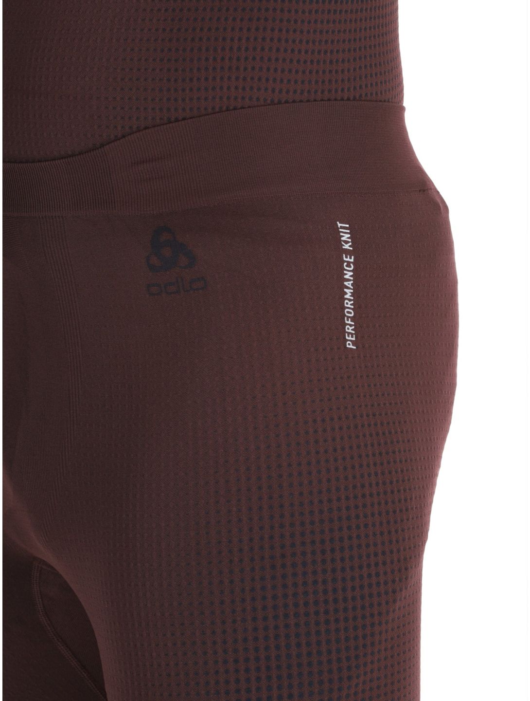 Odlo, Perfomance Warm Eco pantaloni termici uomo Fudge viola 