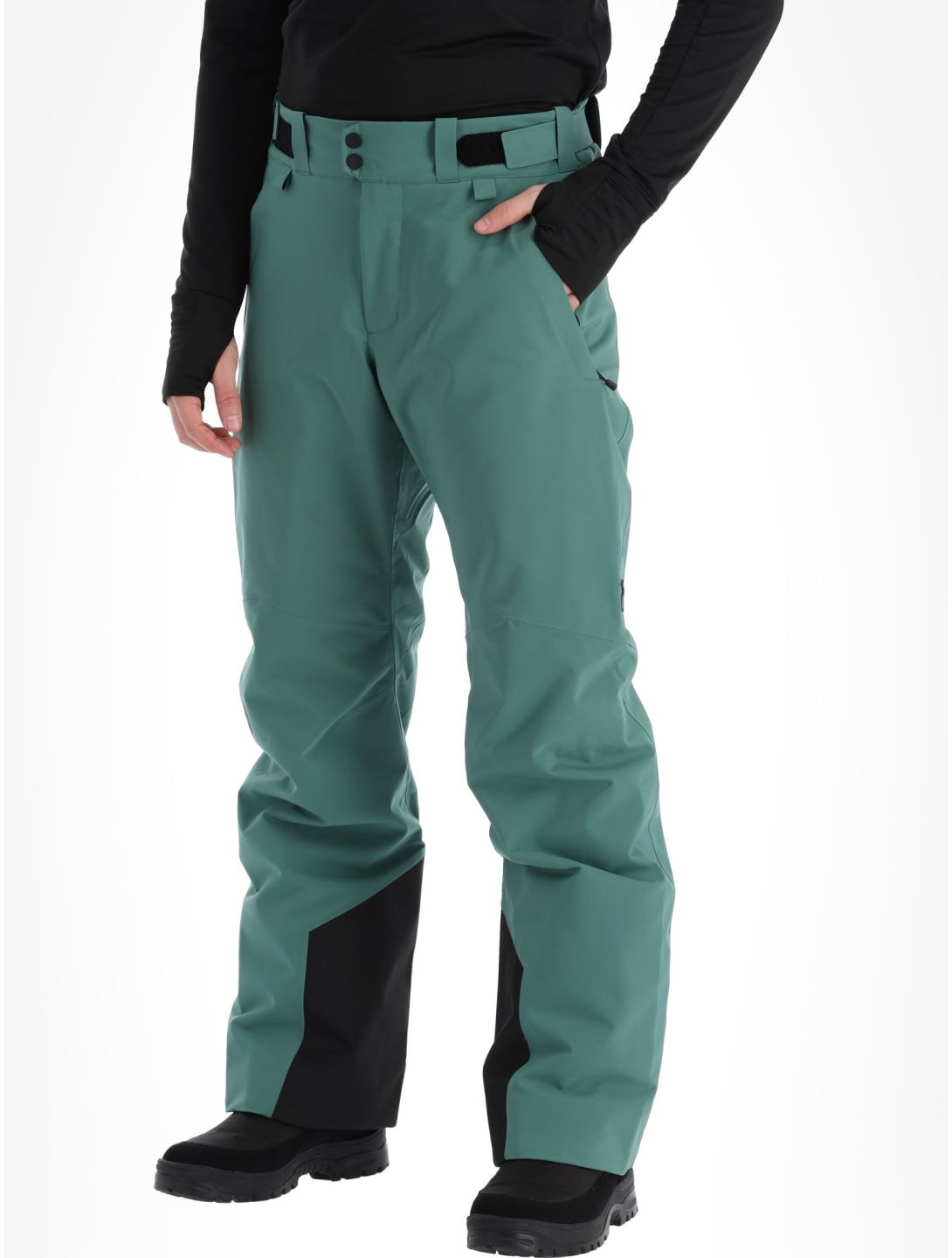 Peak Performance, M Insulated Ski pantaloni da sci uomo Smoke Pine verde 