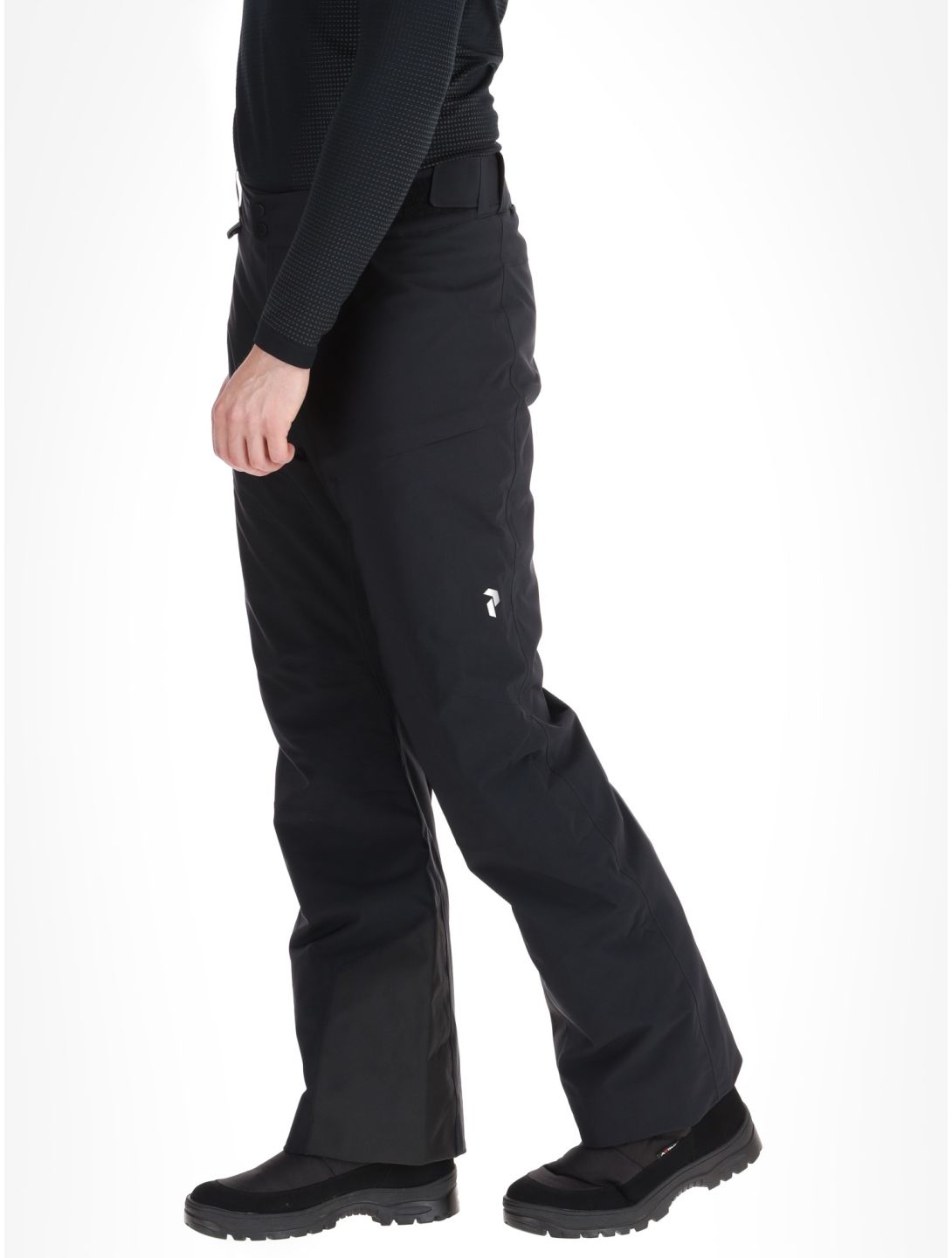 Peak Performance, M Maroon pantaloni da sci uomo Black nero 