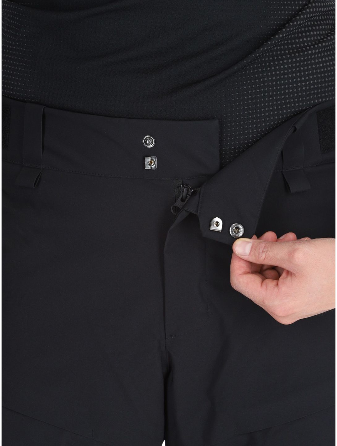 Peak Performance, M Maroon pantaloni da sci uomo Black nero 