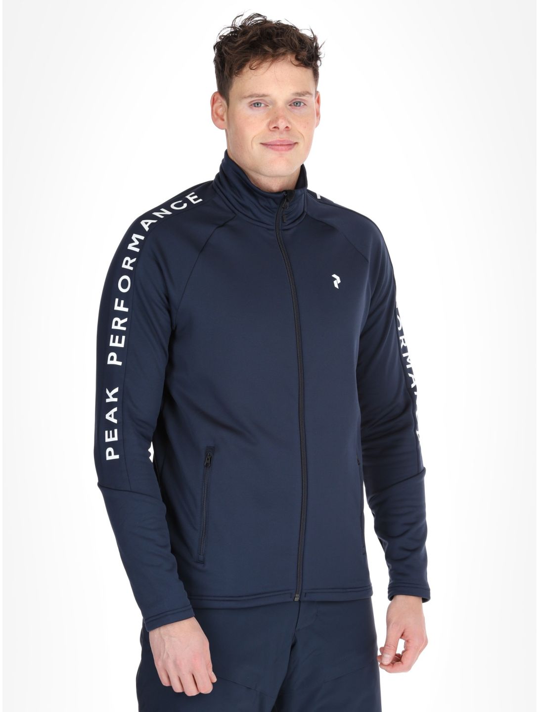 Peak Performance, M Rider Zip gilet uomo Blue Shadow blu 