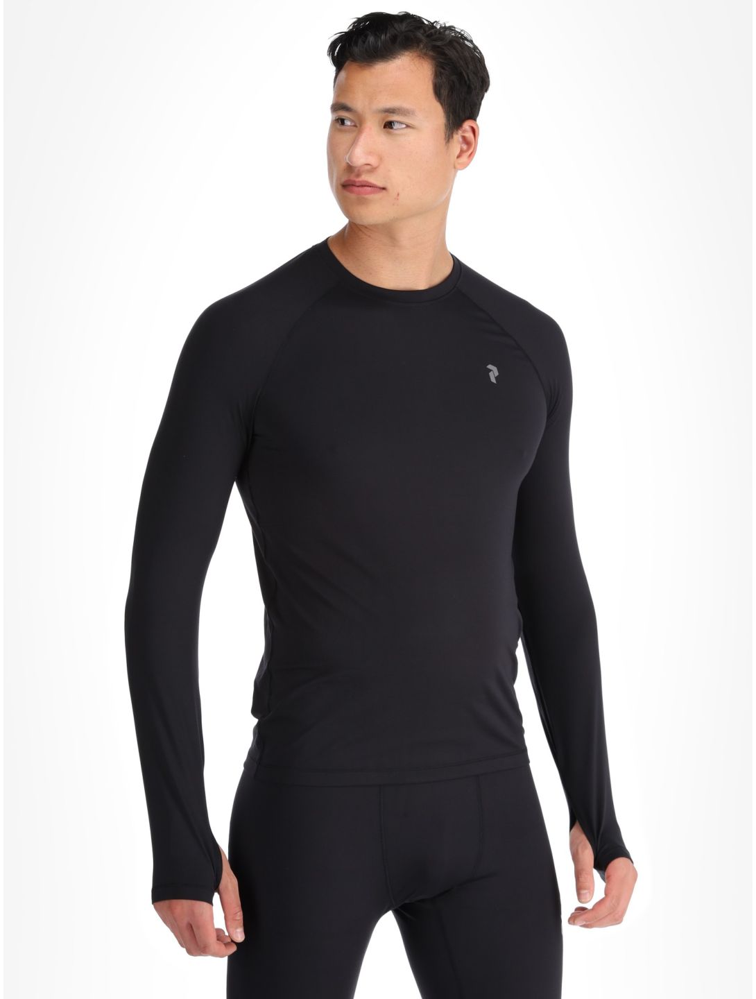 Peak Performance, M Spirit maglia termica uomo Black nero 