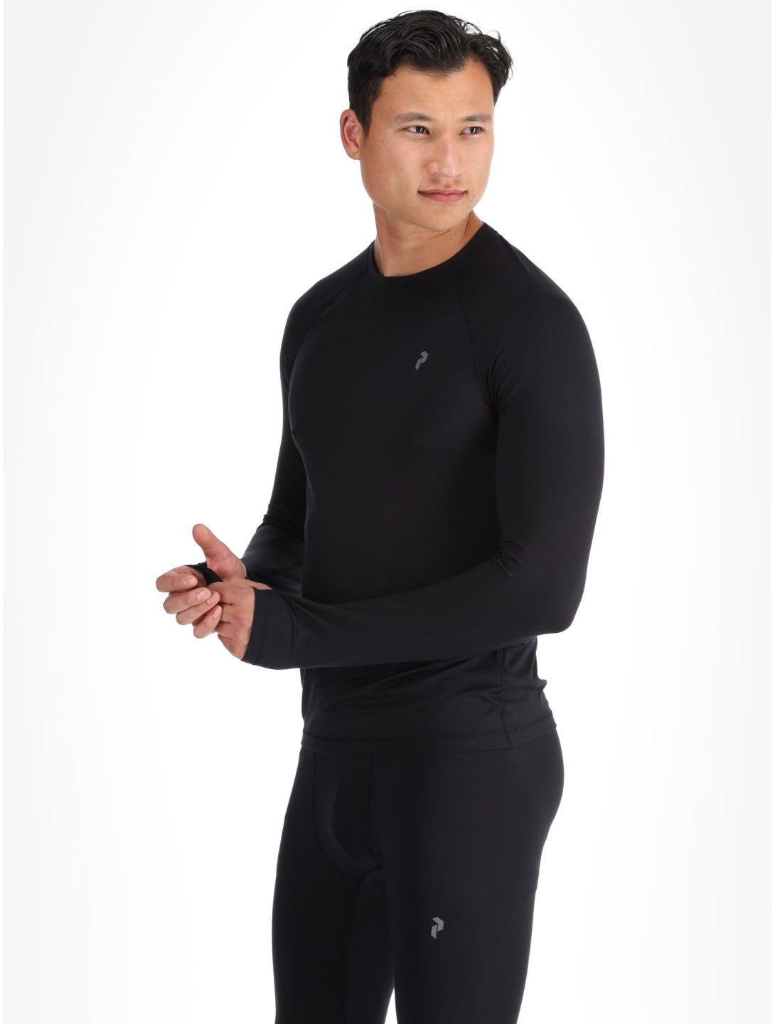 Peak Performance, M Spirit maglia termica uomo Black nero 