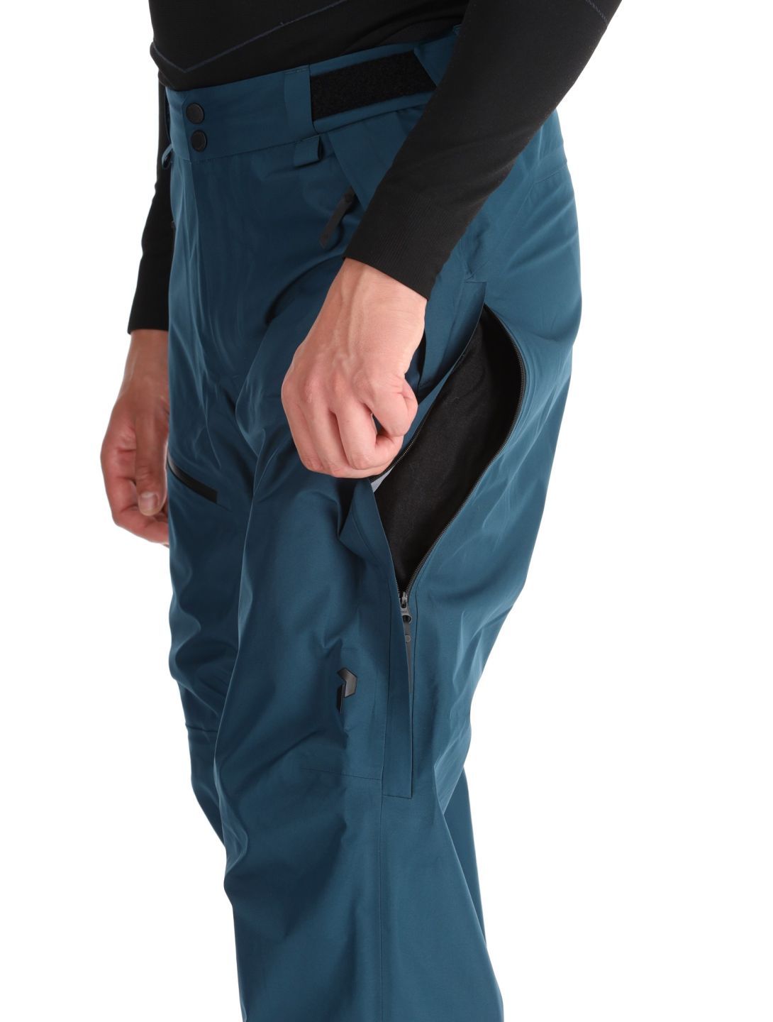 Peak Performance, M Vertical Gore-Tex 3L pantaloni da sci senza imbottitura uomo Infinity Teel blu 