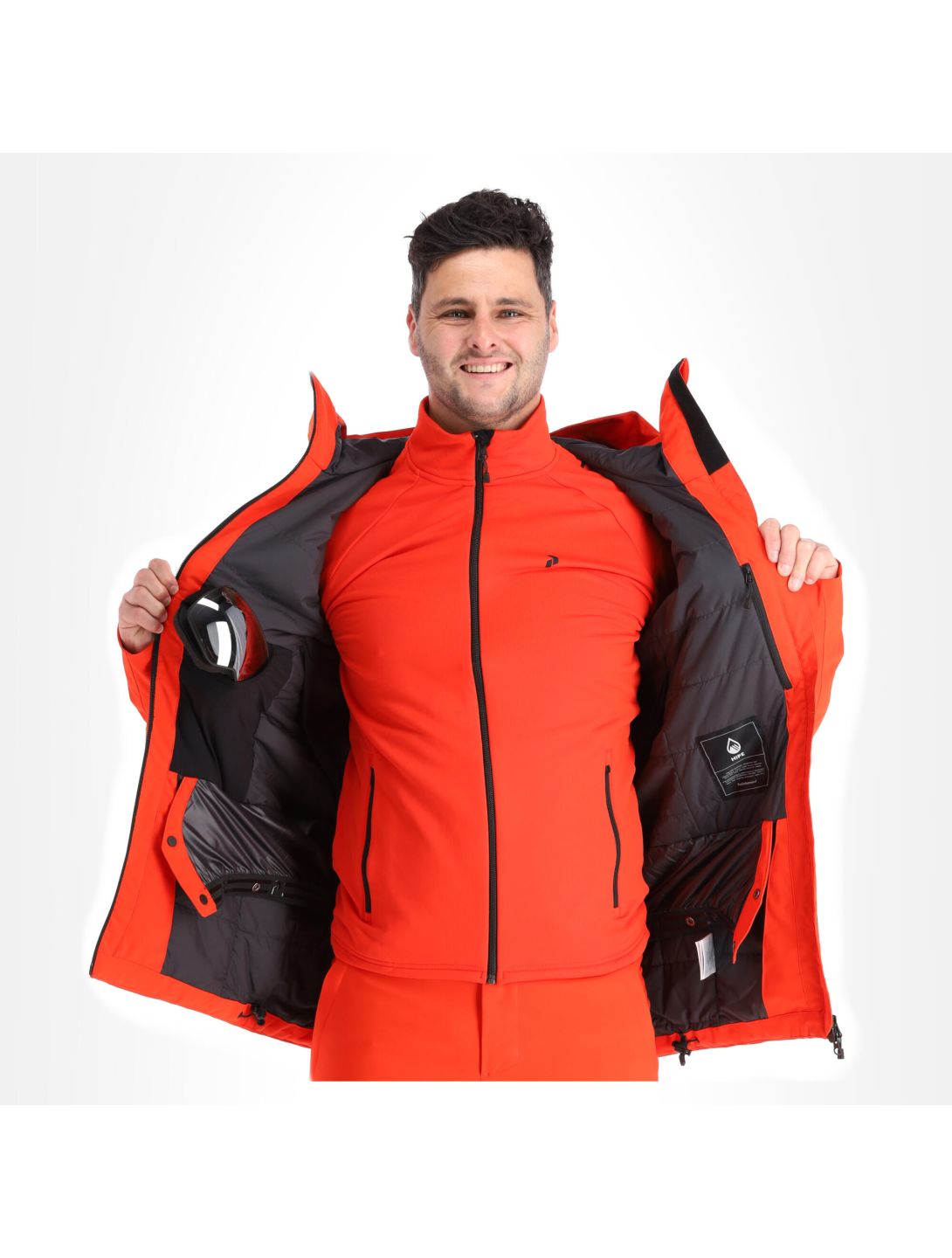 PEAK MOUNTAIN Peak Mountain CIALO - Completo da sci Uomo rosso/mare -  Private Sport Shop